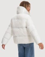 Noize-White-Puffer-Jacket-Back