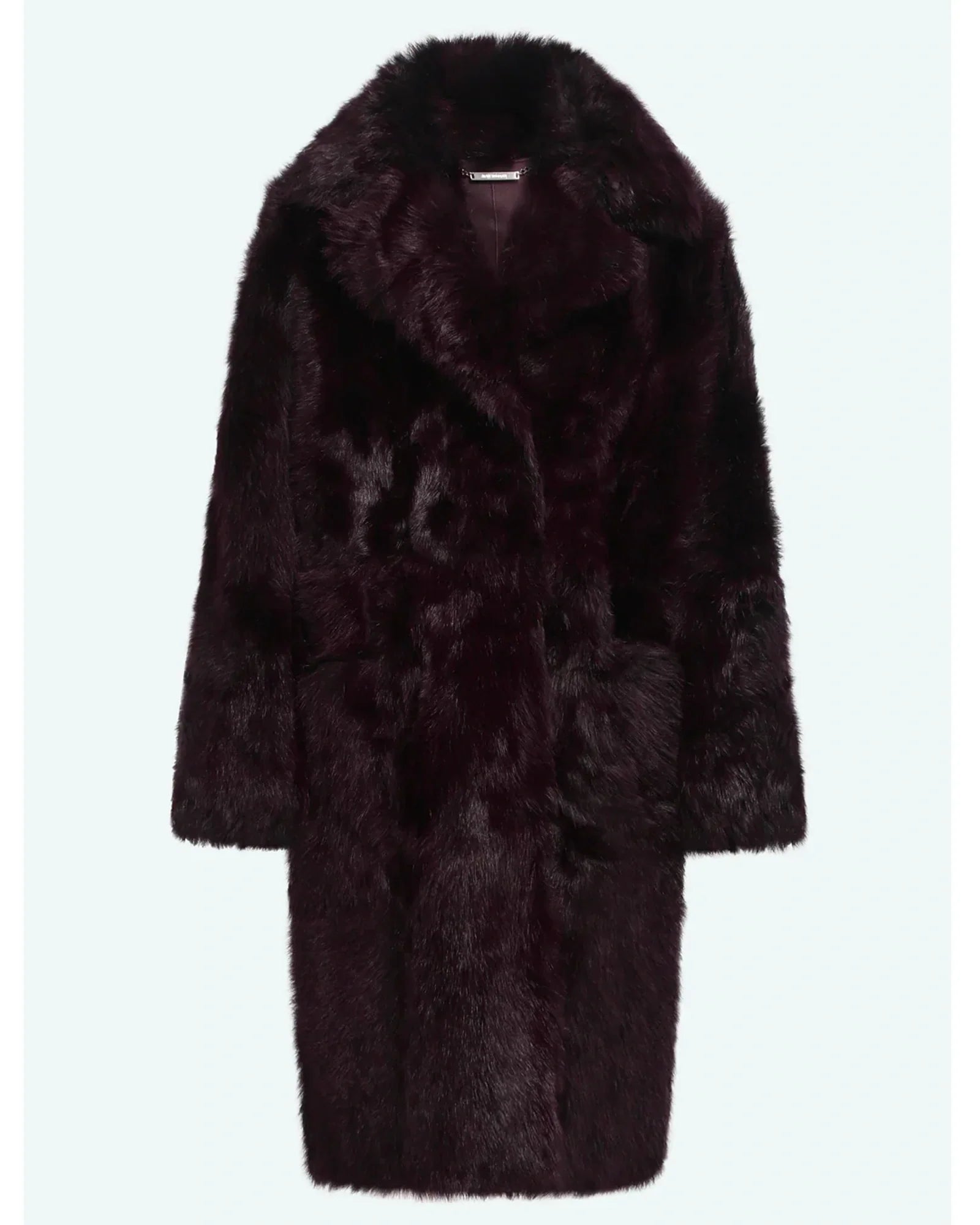 Nour-Hammour-Evita-Brown-Faux-Fur-Coat-1 Nour-Hammour-Evita-Brown-Faux-Fur-Coat