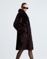 Nour-Hammour-Evita-Faux-Fur-Brown-Coat