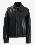 Nour Hammour Leather Jacket