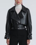 Nour Hammour Leather Jacket