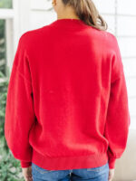Nutcracker Sweater Red Back