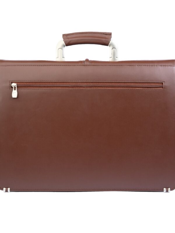 Modern Leather Office Bag with Lock Zing Apparel