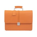 Modern Leather Office Bag With Lock Zing Apparel