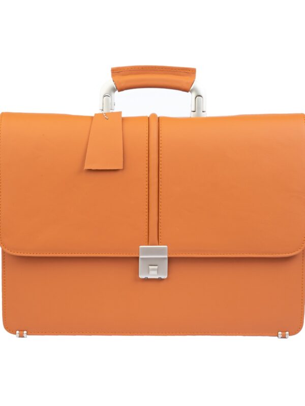 Modern Leather Office Bag With Lock Zing Apparel