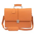 Modern Leather Office Bag With Lock Zing Apparel