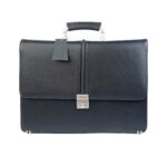 Modern Leather Office Bag With Lock Zing Apparel