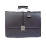 Modern Leather Office Bag With Lock Zing Apparel