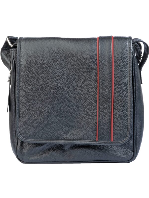 Rumble Crossbody Leather Bag For Both Zing Apparel