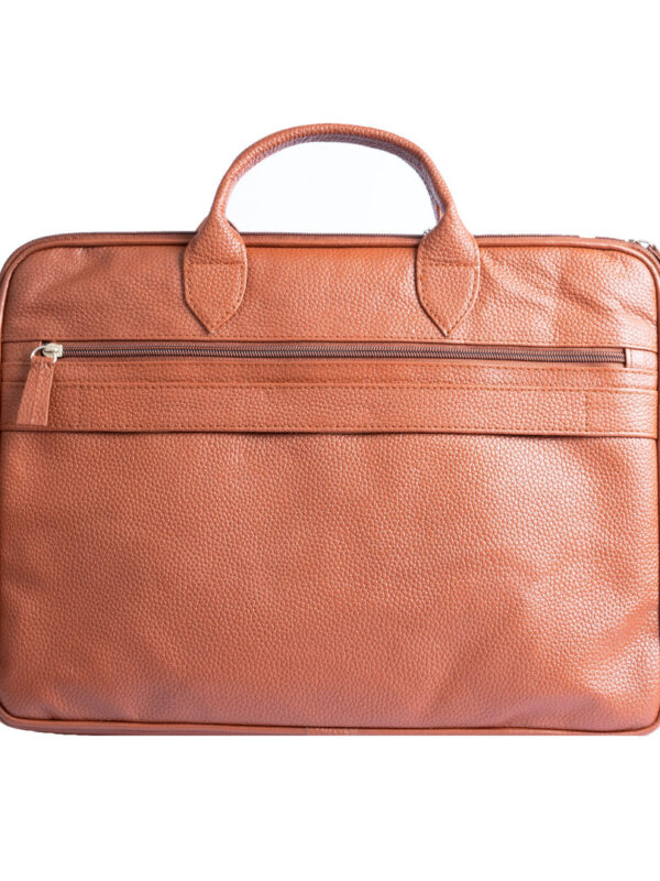 Vintage Midnight Leather Laptop Bag Zing Apparel