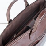 Vintage Midnight Leather Laptop Bag Zing Apparel