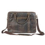 The Maverick Vintage Leather Laptop Bag Zing Apparel