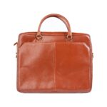 Premium Oil Pull Up Laptop Bag, Black Zing Apparel