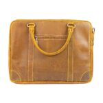The Maverick Vintage Leather Laptop Bag Zing Apparel