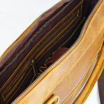 The Maverick Vintage Leather Laptop Bag Zing Apparel