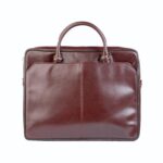 Premium Oil Pull Up Laptop Bag, Black Zing Apparel