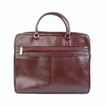 Premium Oil Pull Up Laptop Bag, Black Zing Apparel