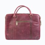 The Maverick Vintage Leather Laptop Bag Zing Apparel