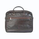 Slim Leather Office Bag For Laptop Zing Apparel
