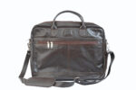 Slim Leather Office Bag For Laptop Zing Apparel