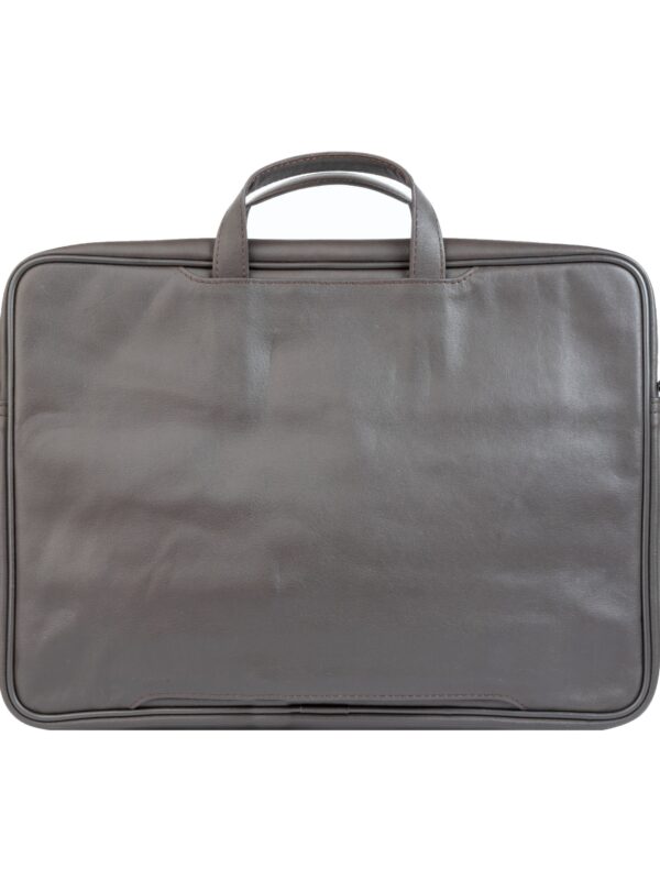 The Millennial Sleek Leather Laptop Bag Zing Apparel