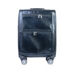 Modern Leather Case Cabin Trolley Bag Zing Apparel