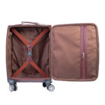 Modern Leather Case Cabin Trolley Bag Zing Apparel