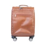 Modern Spin Leather Cabin Trolley Bag Zing Apparel