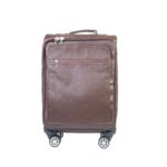Modern Spin Leather Cabin Trolley Bag Zing Apparel