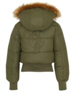 Olive-Green-Baby-Phat-Puffer-Jacket-Back
