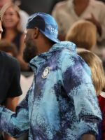 Olympic 2024 Lebron James Blue Hoodie For Sale