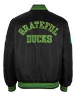 Oregon-Grateful-Duck-Bomber-Black-Jacket-Back-View