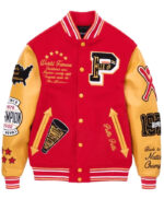 World Famous Varsity Jacket Men, Red Zing Apparel