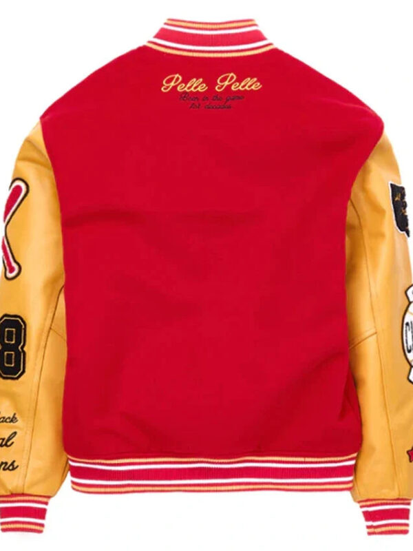 World Famous Varsity Jacket Men, Red Zing Apparel