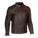 Perforated Leather Motorcycle Jacket Sale