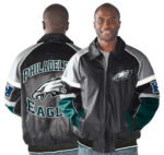 Philadelphia Eagles Leather Jacket - Image 4