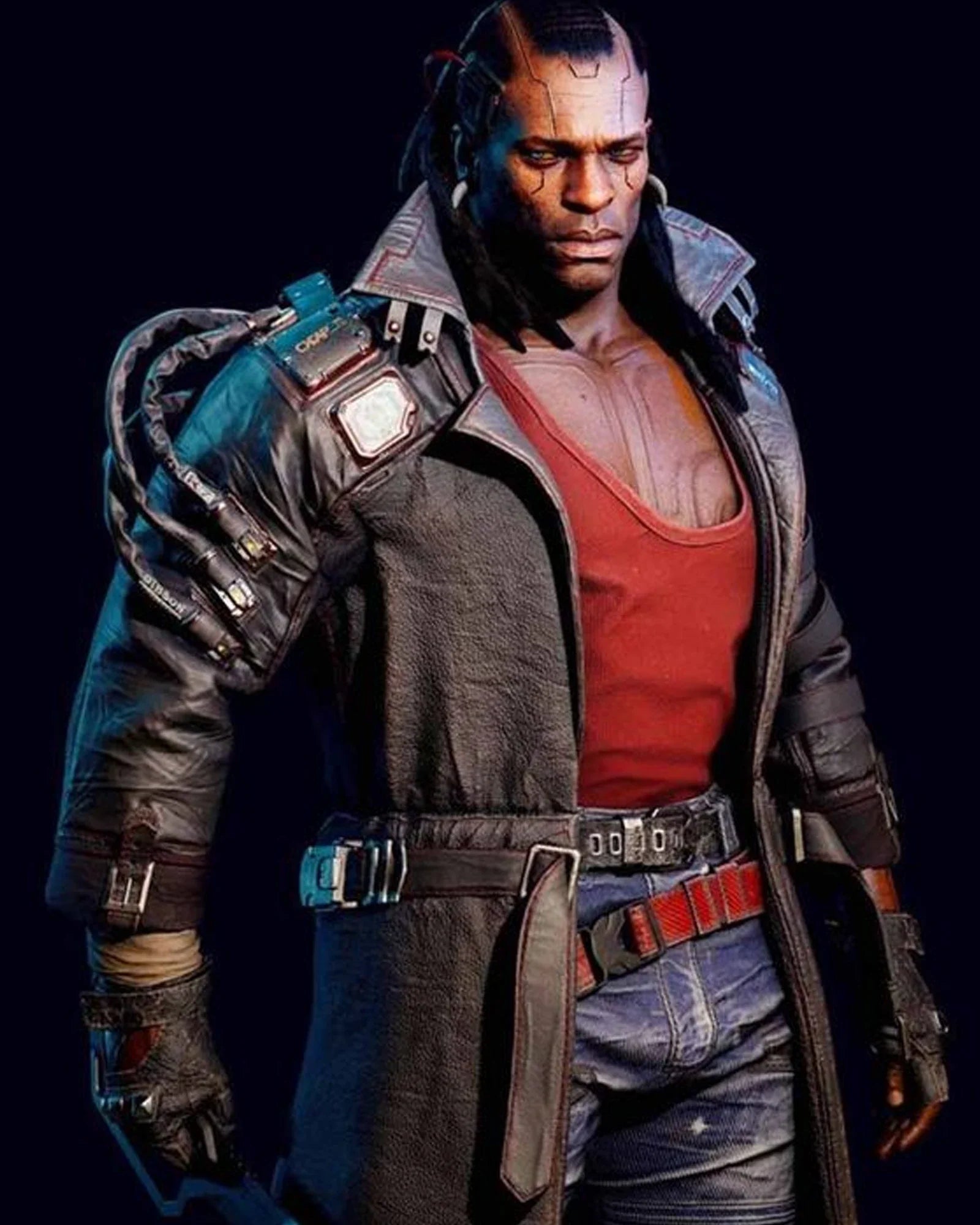 Placide-Brown-Leather-Trench-Coat-Cyberpunk-2077-1 Placide-Brown-Leather-Trench-Coat-Cyberpunk-2077