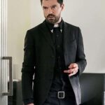Preacher Dominic Cooper Slim Fit Suit Blazer Coat