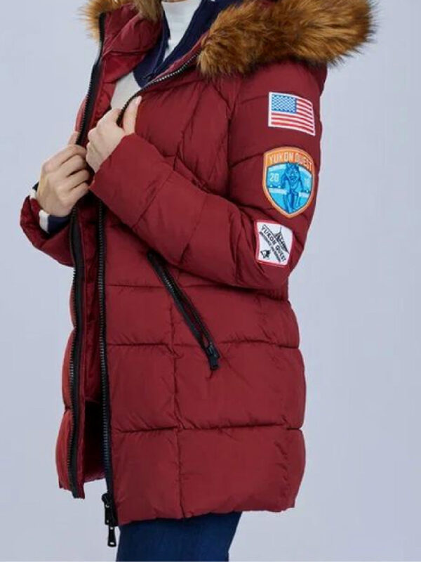 The Finnish Line Kim Matula Red Puffer Jacket Zing Apparel