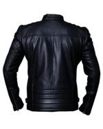 Racer Black Vintage Leather Biker Jacket Buy