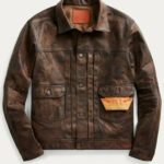 Ralph-Lauren-Brown-Leather-Trucker-Jacket