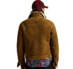 Ralph Lauren Brown Leather Trucker Jacket - Image 5