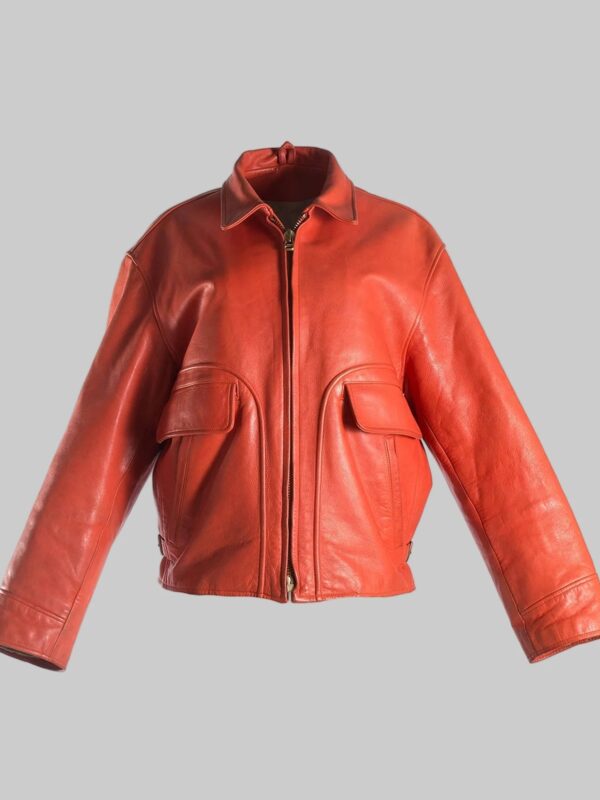 Rapper-Juice-WRLD-Orange-Jacket