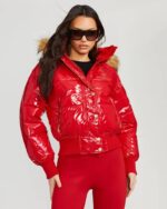 Red-Baby-Phat-Puffer-Jacket