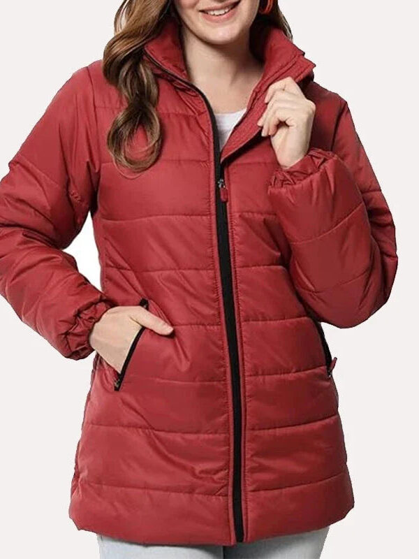 Women's Long Duffel Puffer Jacket Zing Apparel