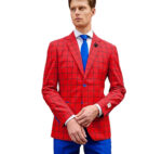 Red-and-black-Spider-Man-Tuxedo-Dress-Suit