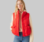 Red_Bubble_Vest_Women_Sale