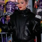 NYC Rita Ora Black Leather Jacket