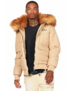 Rockstar-Beige-Puffer-Jacket