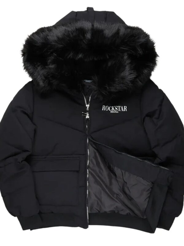 Rockstar-Puffer-Jacket-Black